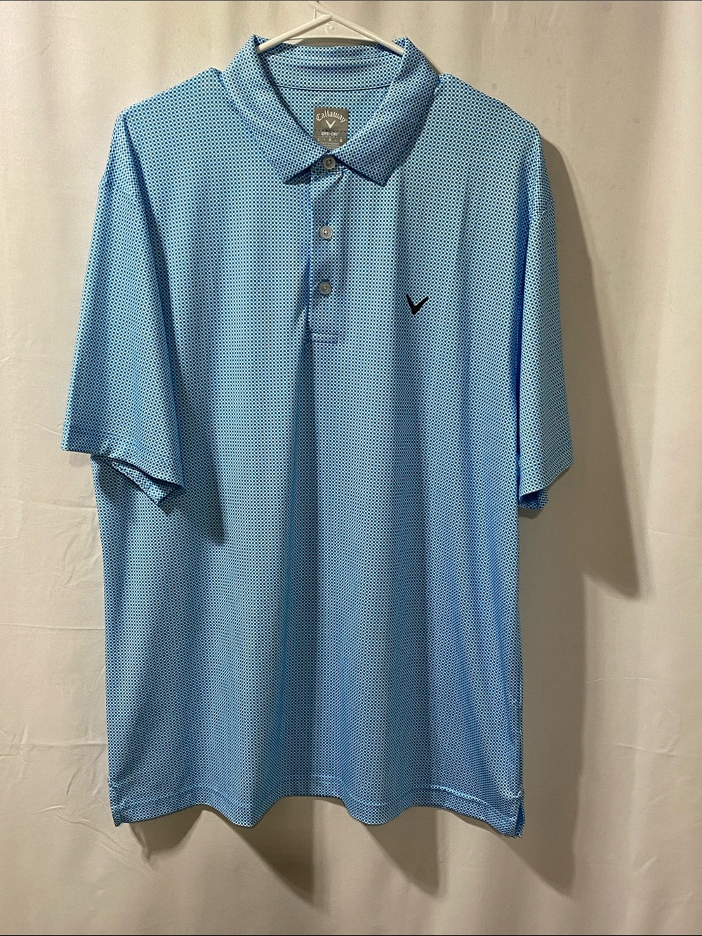 Callaway Men’s Sky Blue Golf Polo